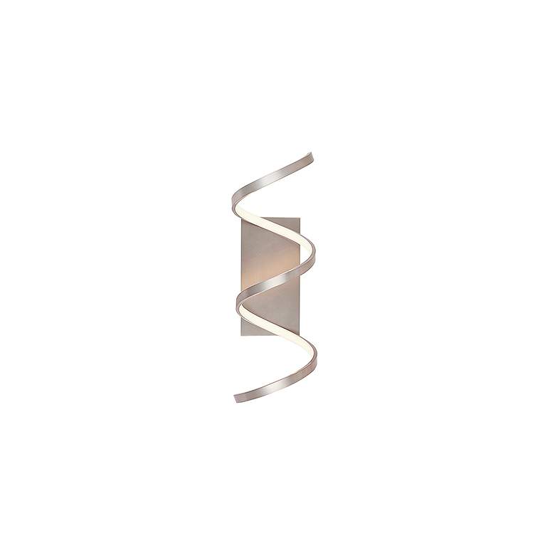 Image 2 Kuzco Synergy LED 24-in Antique Silver Wall Sconce more views