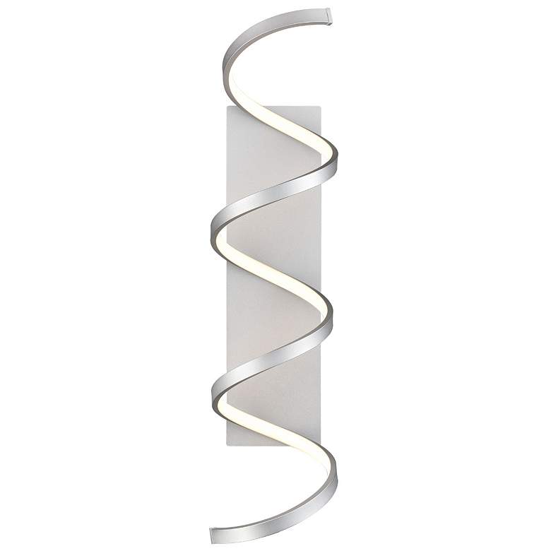 Image 1 Kuzco Synergy LED 30-in Antique Silver Wall Sconce