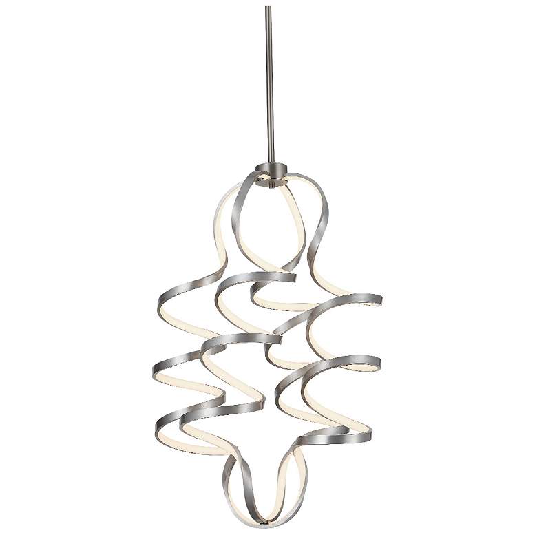 Image 1 Kuzco Synergy LED 34-in Antique Silver LED Chandeliers