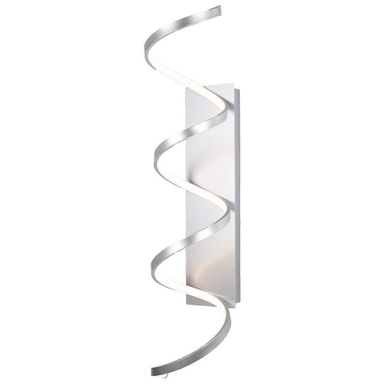 Image 1 Kuzco Synergy LED 36-in Antique Silver Wall Sconce