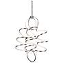 2_Kuzco Synergy LED 41-in Antique Silver LED Chandeliers