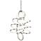 Kuzco Synergy LED 41-in Antique Silver LED Chandeliers