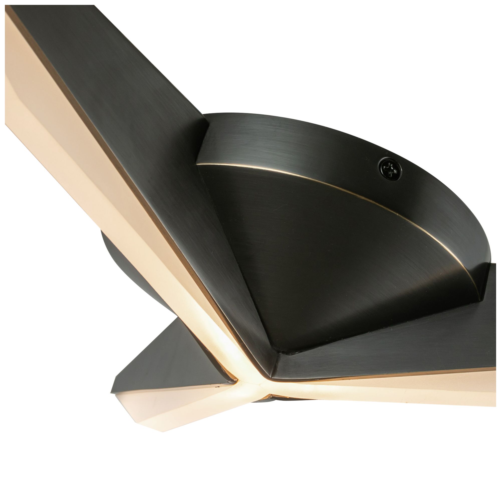 Image 4 Kuzco Tachi LED 15-in Urban Bronze Flush Mount more views