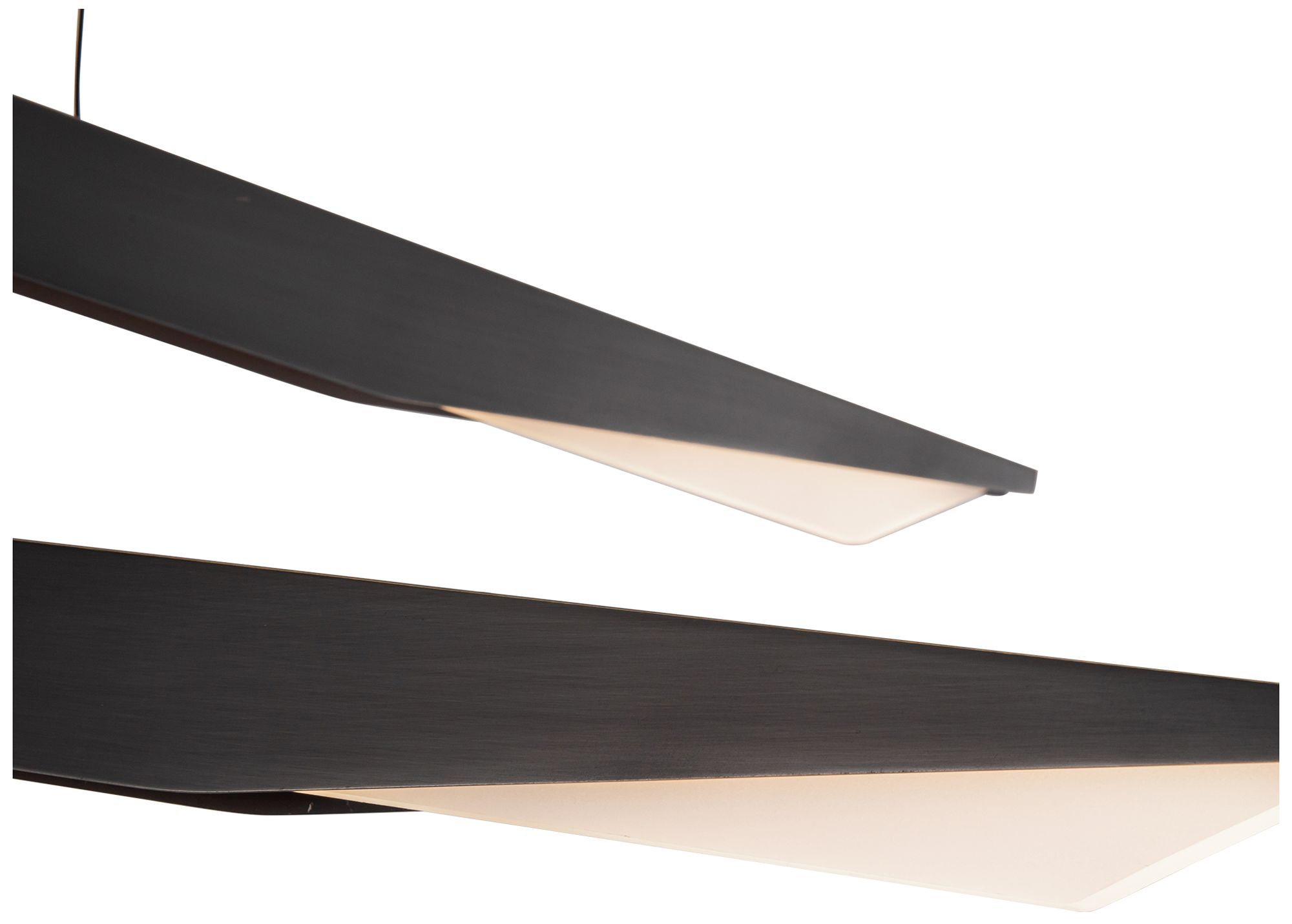 Image 5 Kuzco Tachi LED 42-in Urban Bronze LED Chandelier more views