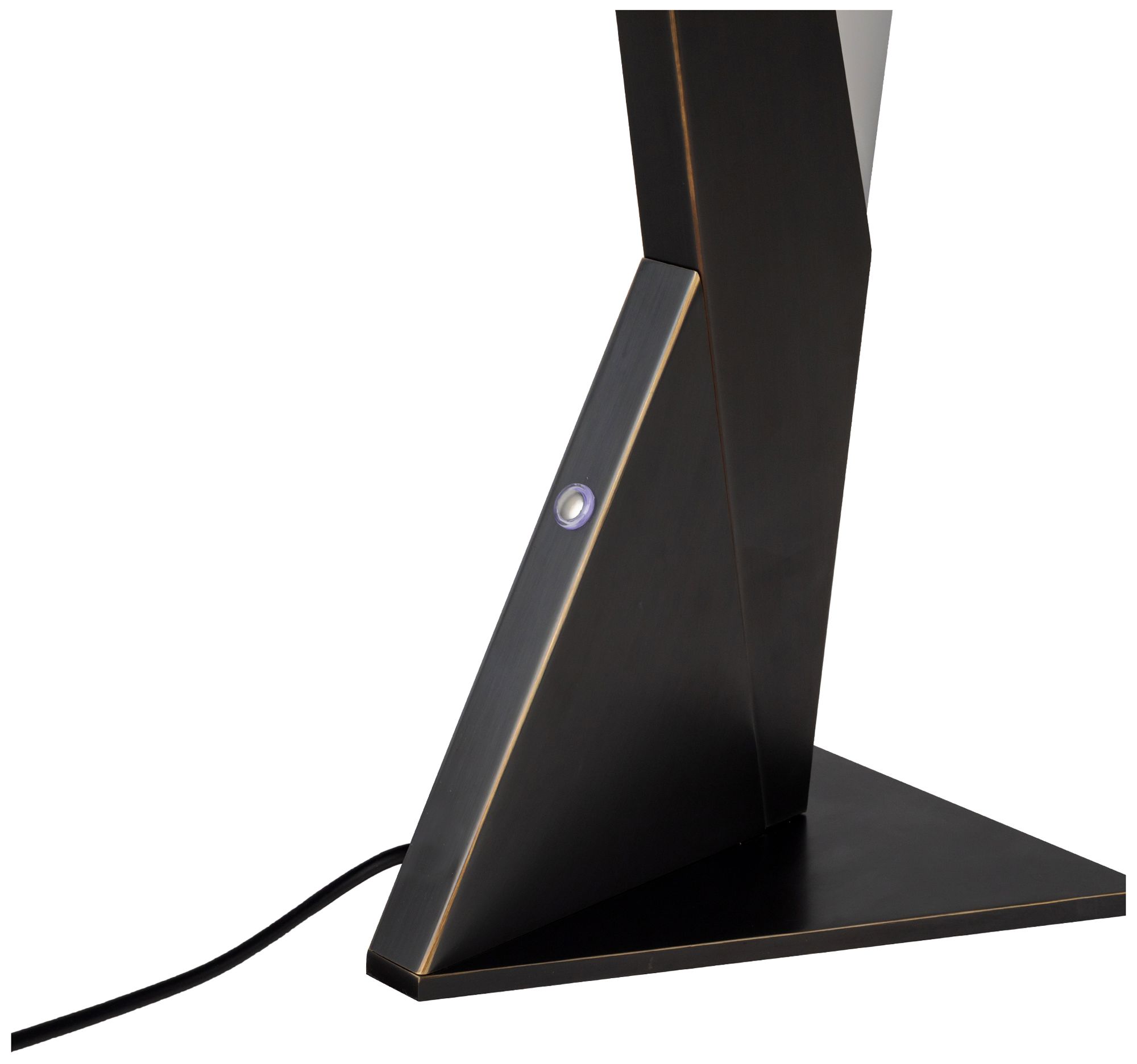 Image 4 Kuzco Tachi LED 6-in Urban Bronze LED Table Lamp more views