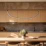 1_Kuzco Talis LED 48-in Black Linear Pendant