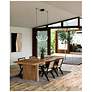 3_Kuzco Talis LED 48-in Black Linear Pendant more views