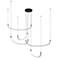 Kuzco Talis LED 70-in Black Multi-Pendant