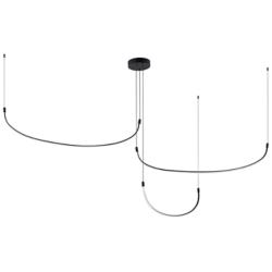 Kuzco Talis LED 90-in Black Multi-Pendant