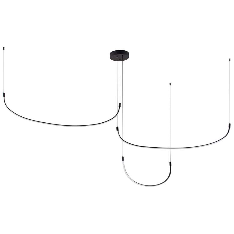Image 1 Kuzco Talis LED 90-in Black Multi-Pendant