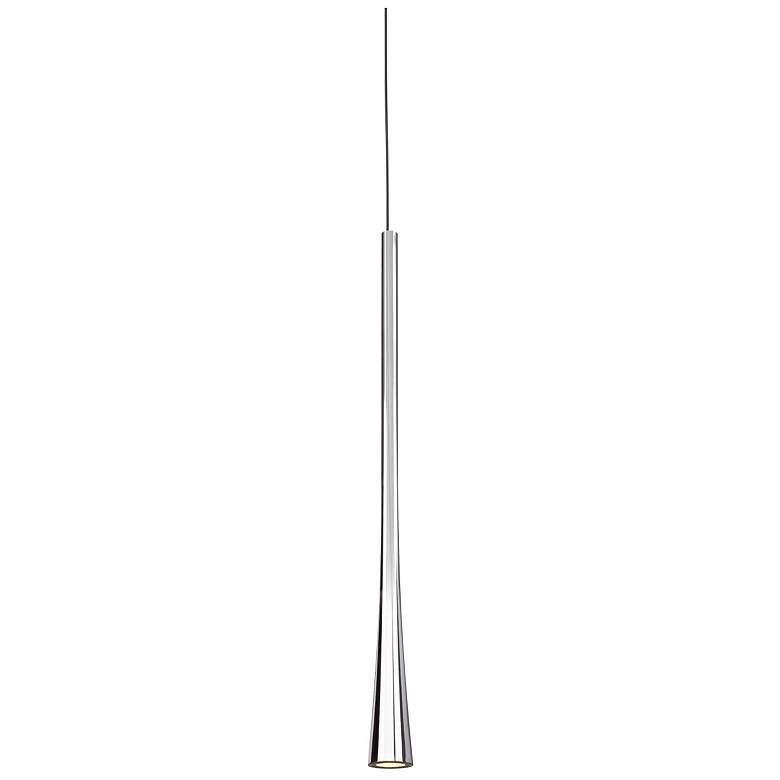 Image 2 Kuzco Taper LED 16-in Chrome Pendant more views