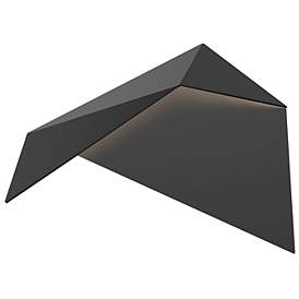 Image2 of Kuzco Taro LED 10-in Black Wall Sconce