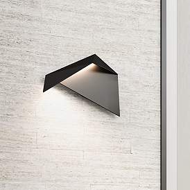 Image1 of Kuzco Taro LED 10-in Black Wall Sconce