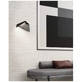 Image3 of Kuzco Taro LED 10-in Black Wall Sconce more views