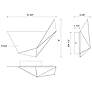 Thumbnail4 of Kuzco Taro LED 10-in Black Wall Sconce more views