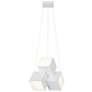 2_Kuzco Tetra LED 16-in White Pendant