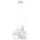 Kuzco Tetra LED 16-in White Pendant