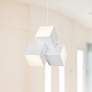 1_Kuzco Tetra LED 16-in White Pendant