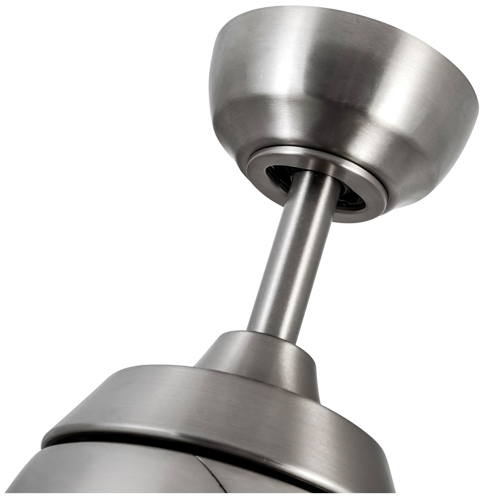 Kuzco Thalia LED 54-in Brushed Nickel/Matte White Ceiling Fan