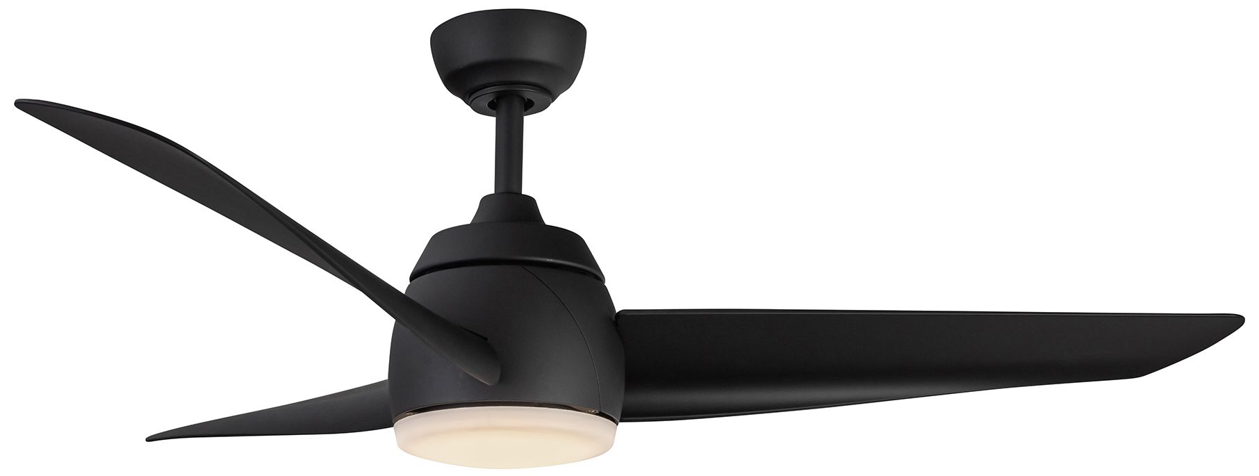 Image 3 Kuzco Thalia LED 54-in Matte Black Ceiling Fan more views