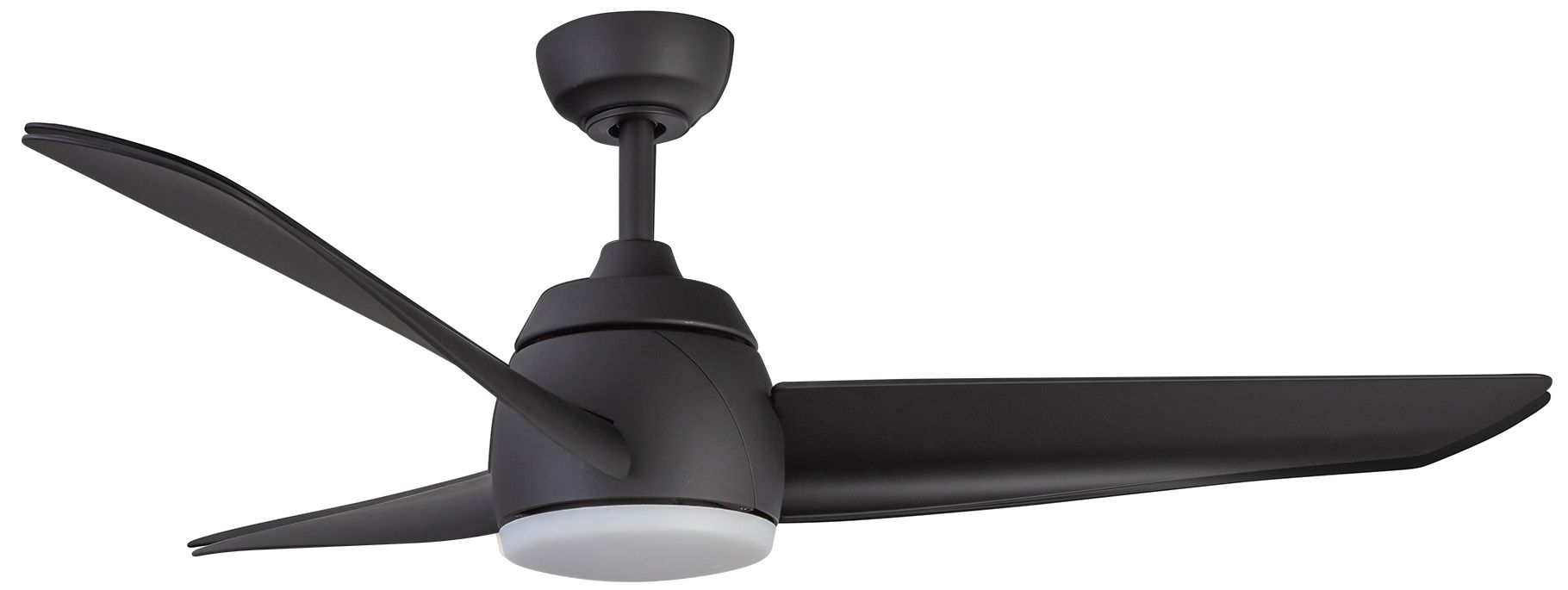 Image 4 Kuzco Thalia LED 54-in Matte Black Ceiling Fan more views
