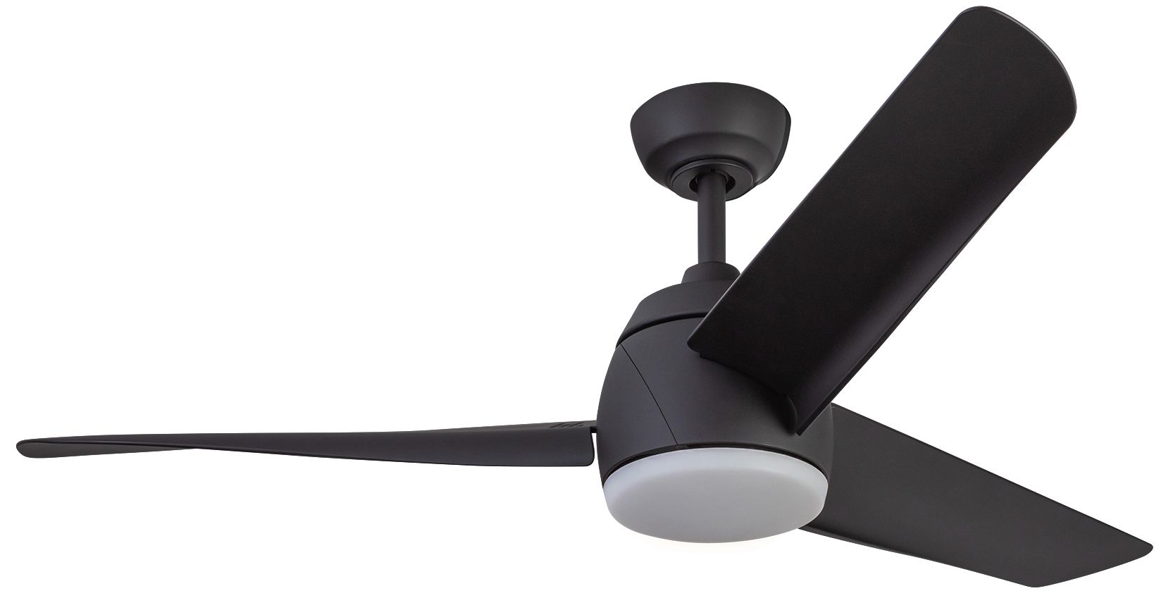 Image 6 Kuzco Thalia LED 54-in Matte Black Ceiling Fan more views