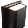 3_Kuzco Tolan LED 4-in Black All-terior Wall Sconce more views