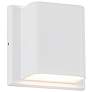 1_Kuzco Tolan LED 4-in White All-terior Wall Sconce