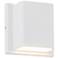 Kuzco Tolan LED 4-in White All-terior Wall Sconce