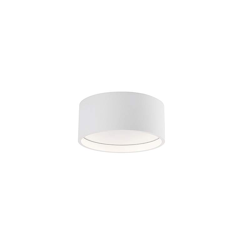 Image 2 Kuzco Trenton LED 5-in White Exterior Flush Mount more views