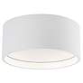2_Kuzco Trenton LED 5-in White Exterior Flush Mount more views