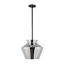 4_Kuzco Trinity LED 13-in Black/Chrome Pendant more views
