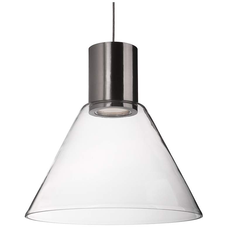 Image 1 Kuzco Vanier LED 11-in Brushed Nickel Pendant