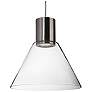 1_Kuzco Vanier LED 11-in Brushed Nickel Pendant