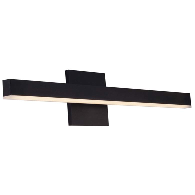 Image 1 Kuzco Vega LED 23-in Black Vanity Light