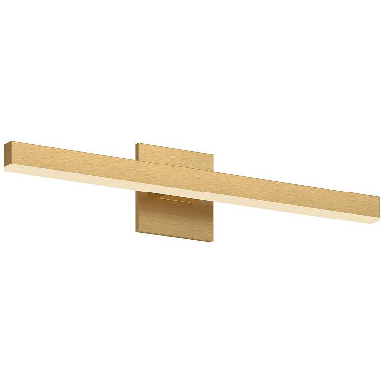 Image 1 Kuzco Vega LED 23-in Brushed Gold Vanity Light