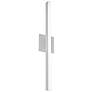 1_Kuzco Vega LED 24-in Brushed Nickel Wall Sconce