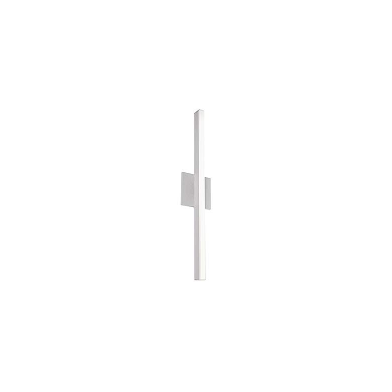 Image 2 Kuzco Vega LED 24-in Brushed Nickel Wall Sconce more views