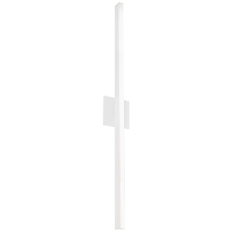 Image 1 Kuzco Vega LED 36-in White Wall Sconce