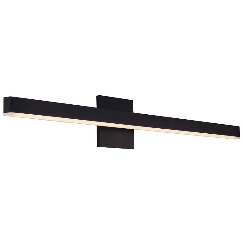 Image 1 Kuzco Vega LED 37-in Black Vanity Light