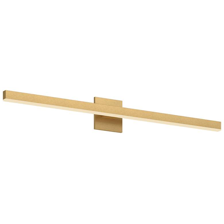 Image 2 Kuzco Vega LED 37-in Brushed Gold Vanity Light