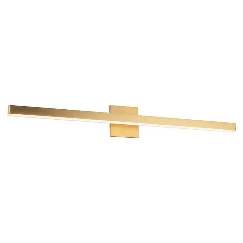 Image 3 Kuzco Vega LED 37-in Brushed Gold Vanity Light more views