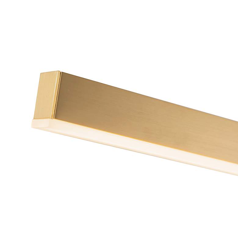 Image 5 Kuzco Vega LED 37-in Brushed Gold Vanity Light more views