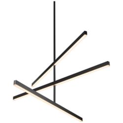 Kuzco Vega LED 45-in Black LED Chandeliers