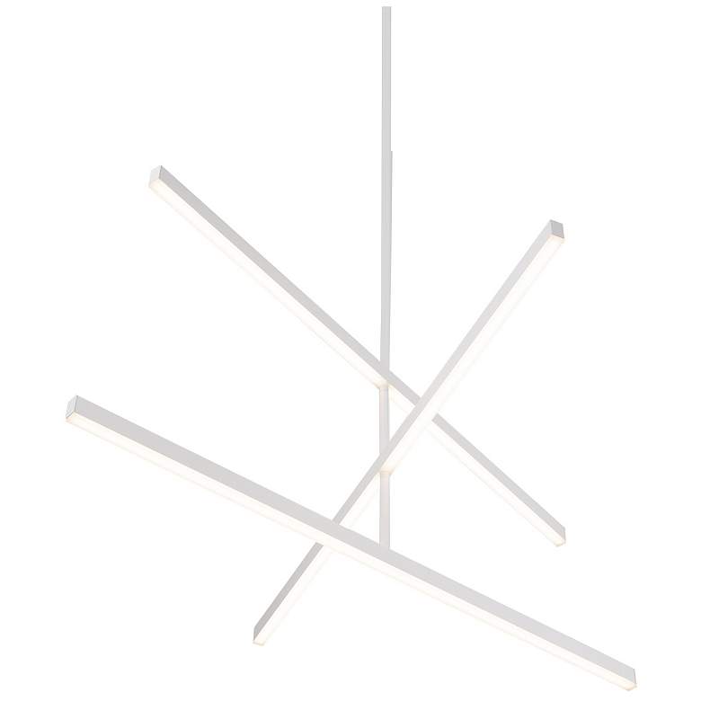 Image 1 Kuzco Vega LED 45-in White LED Chandeliers