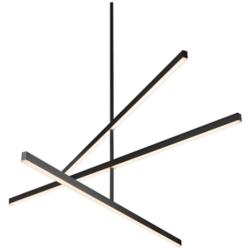 Kuzco Vega LED 56-in Black LED Chandeliers