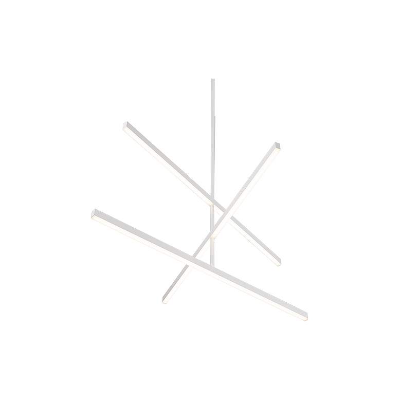 Image 2 Kuzco Vega LED 56-in White LED Chandeliers more views