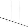 2_Kuzco Vega Minor 47 1/2" Wide Modern Matte Black Linear Bar Pendant