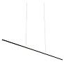 4_Kuzco Vega Minor 47 1/2" Wide Modern Matte Black Linear Bar Pendant more views