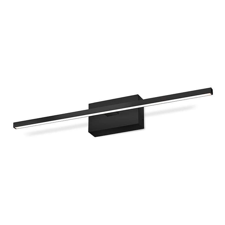 Image 1 Kuzco Vega Minor LED 24-in Black Vanity Light